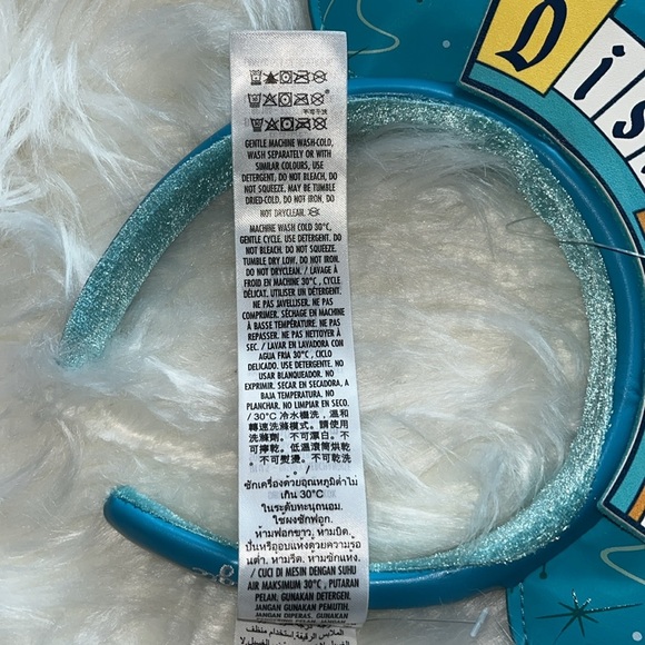 🆕 DISNEYLAND MICKEY EARS HEADBAND Teal Blue Making Magic - Picture 6 of 7